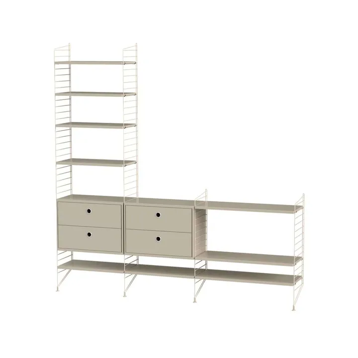 String woonkamer beige - Combinatie J - String