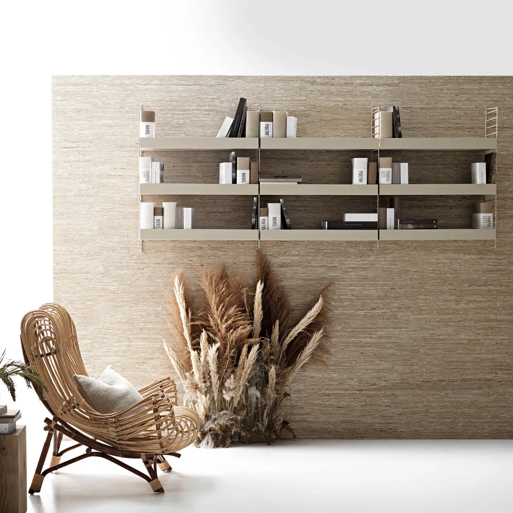 String woonkamer beige - Combinatie L,  String