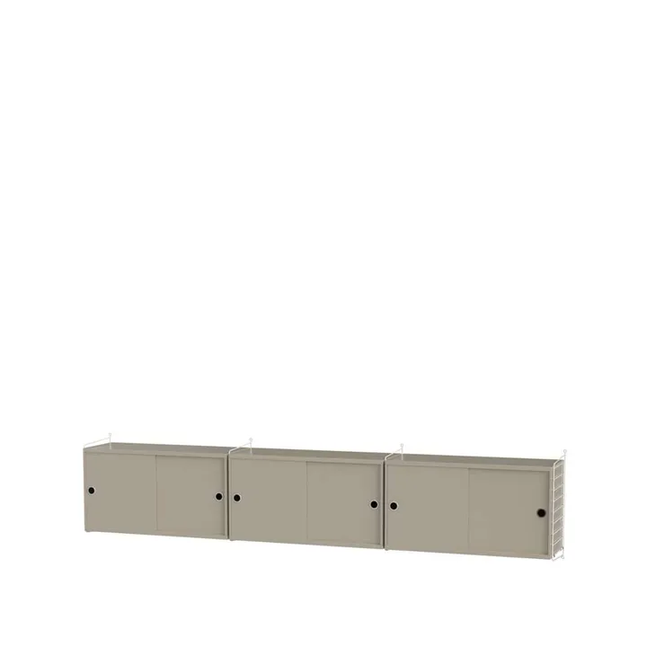 String woonkamer beige & wit - Combinatie D - String