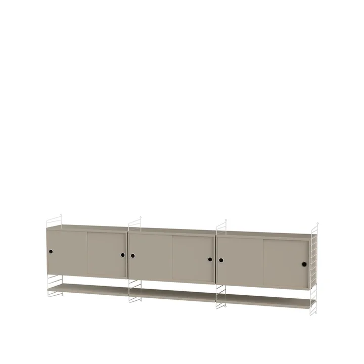 String woonkamer beige & wit - Combinatie E - String