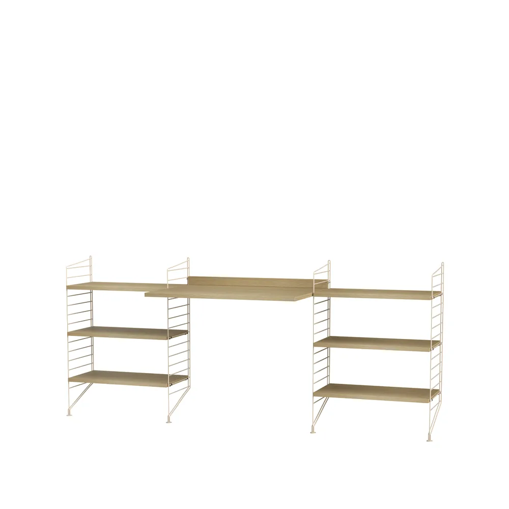String woonkamer eik & beige - Combinatie D String