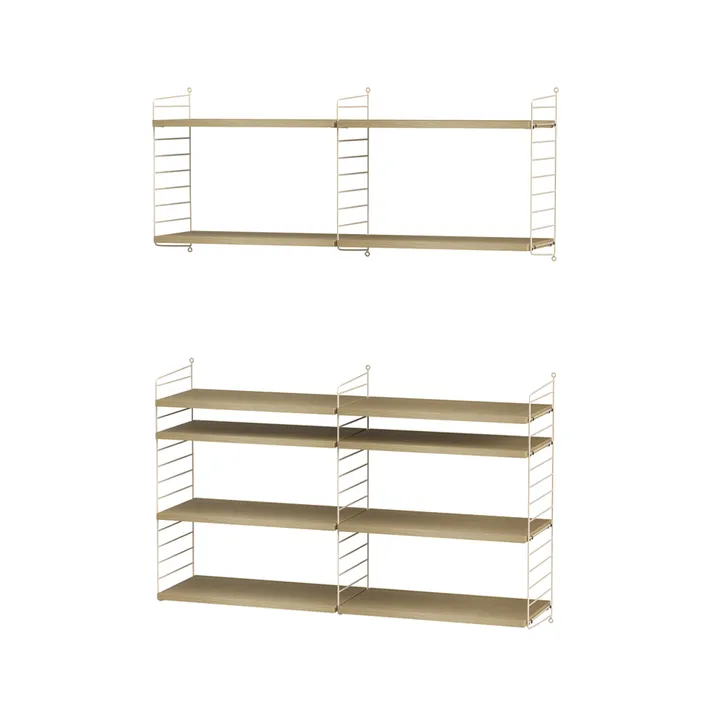 String woonkamer eik & beige - Combinatie N - String