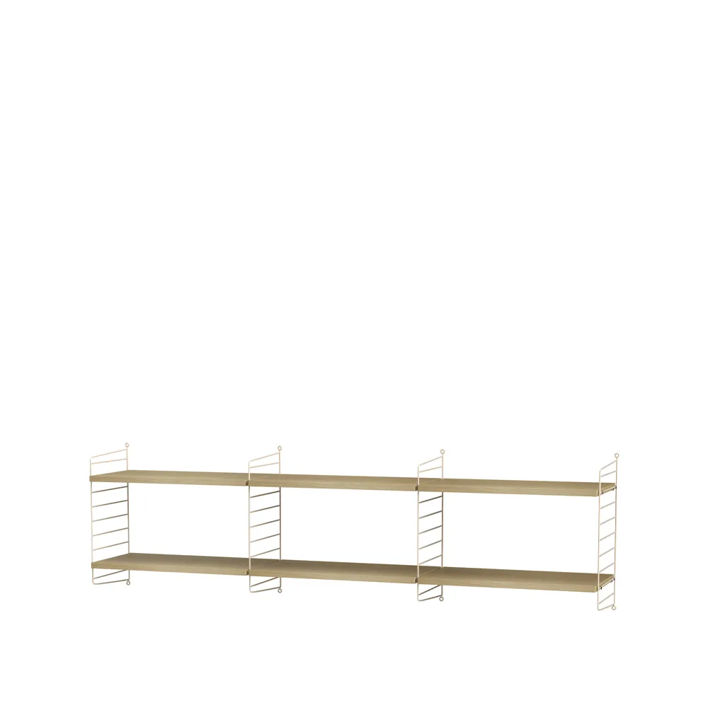 String woonkamer eik & beige - Combinatie O,  String