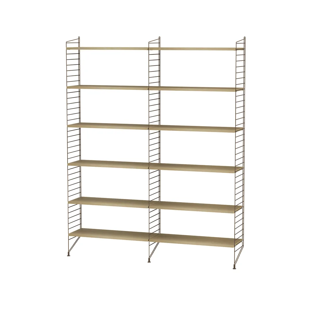 String woonkamer eik & bruin - Combinatie A String