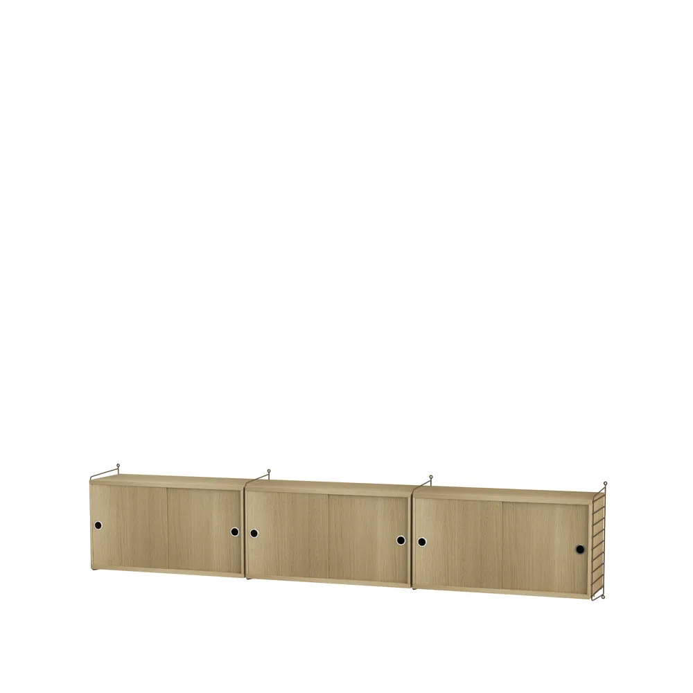 String woonkamer eik & bruin - Combinatie D,  String