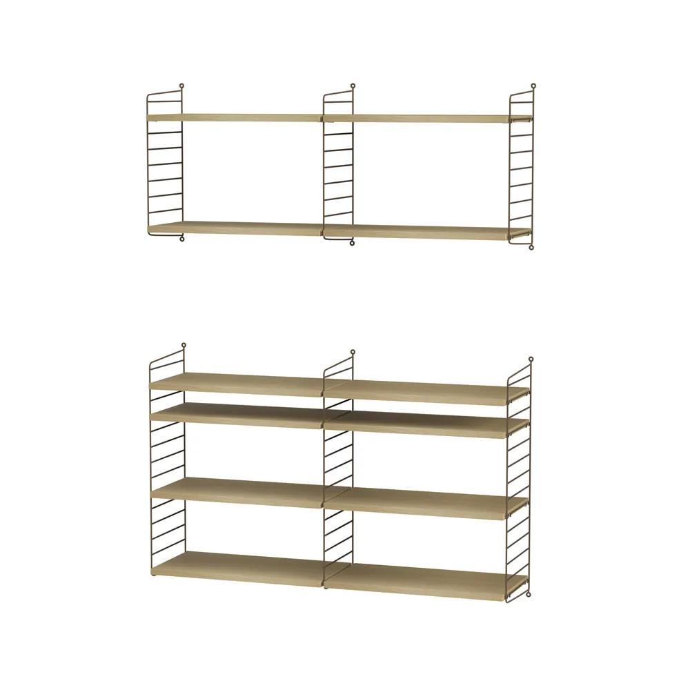 String woonkamer eik & bruin - Combinatie N,  String