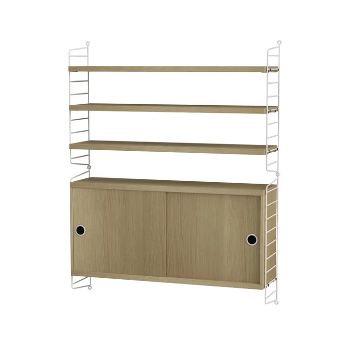 String woonkamer eik & wit - Combinatie I - String