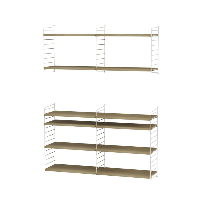 String woonkamer eik & wit - Combinatie N - String