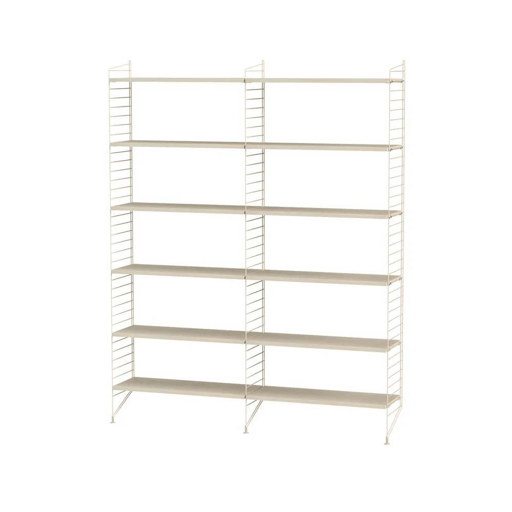 String woonkamer essenhout & beige - Combinatie A,  String