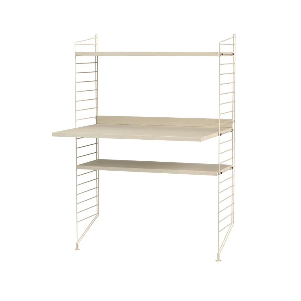 String woonkamer essenhout & beige - Combinatie H String