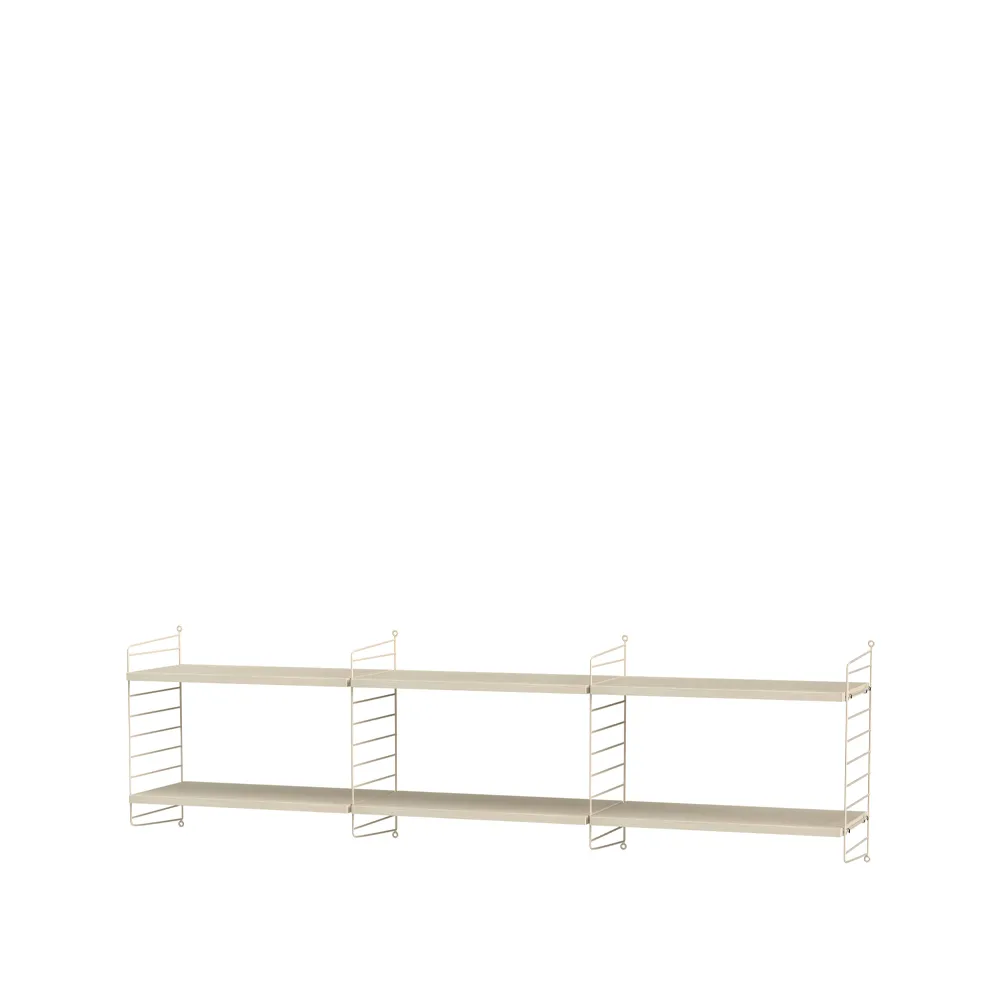String woonkamer essenhout & beige - Combinatie O,  String