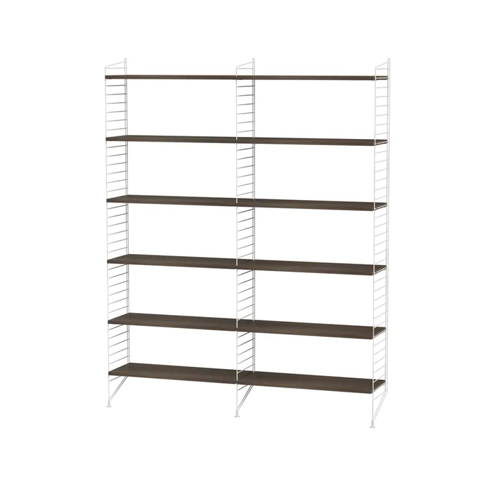 String woonkamer walnoot & wit - Combinatie A - String