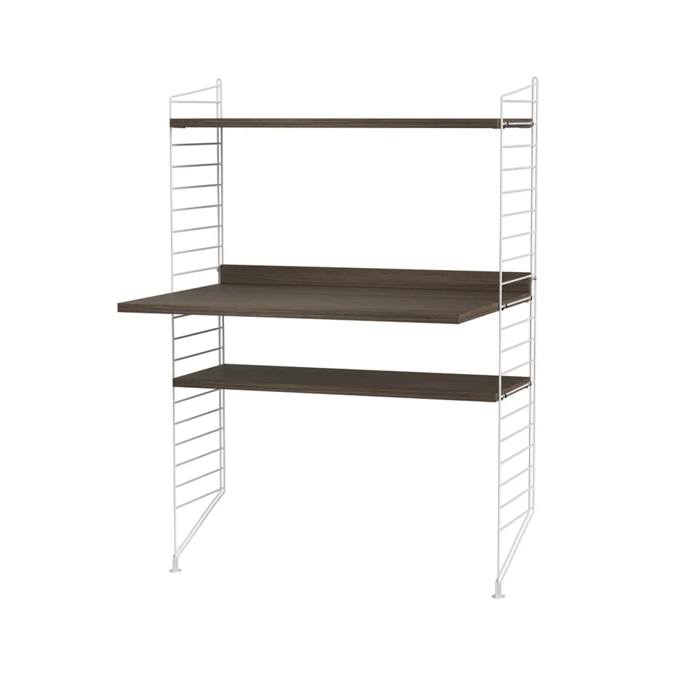 String woonkamer walnoot & wit - Combinatie H,  String