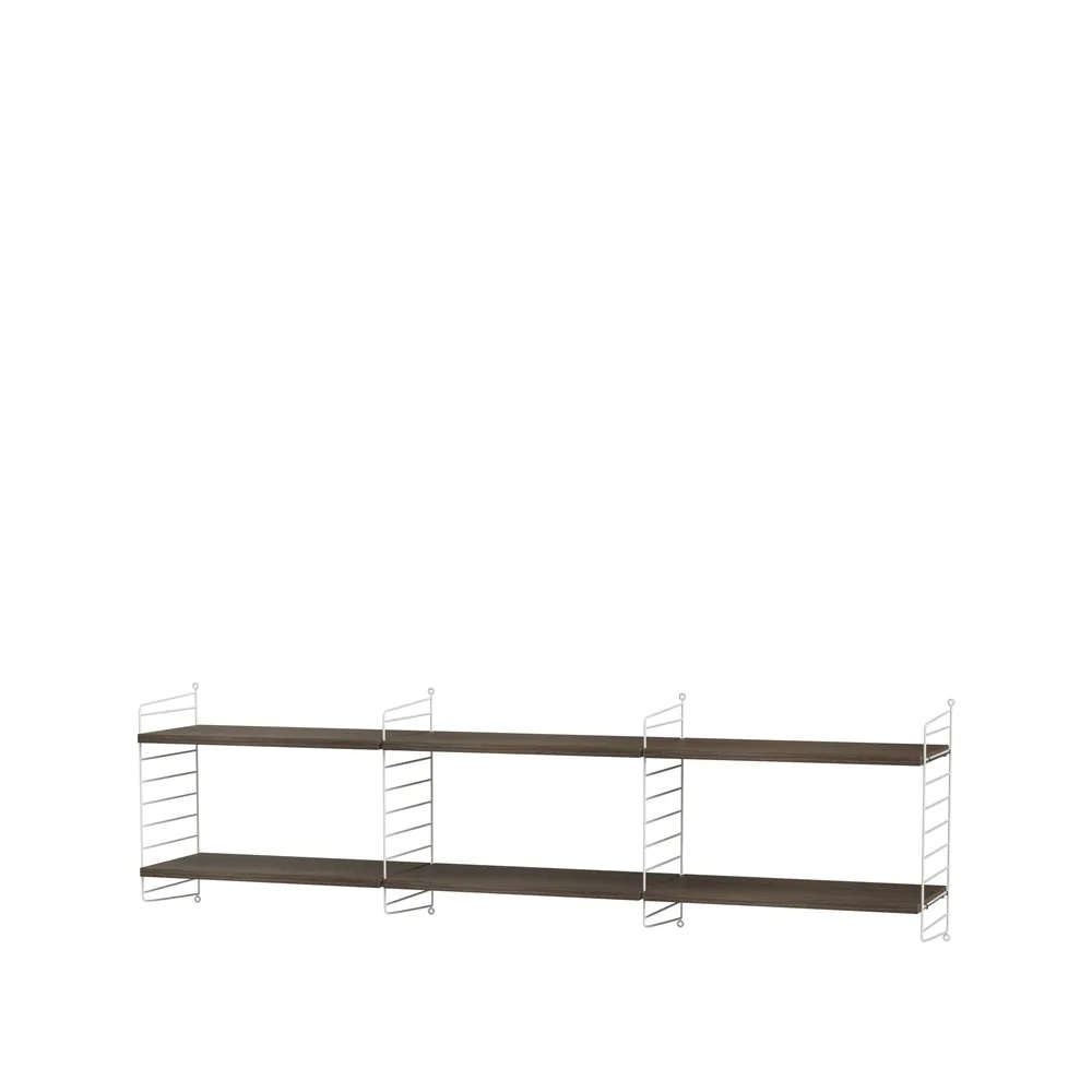 String woonkamer walnoot & wit - Combinatie O,  String