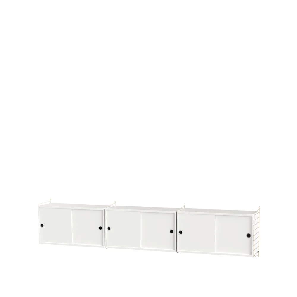String woonkamer wit & beige - Combinatie D,  String