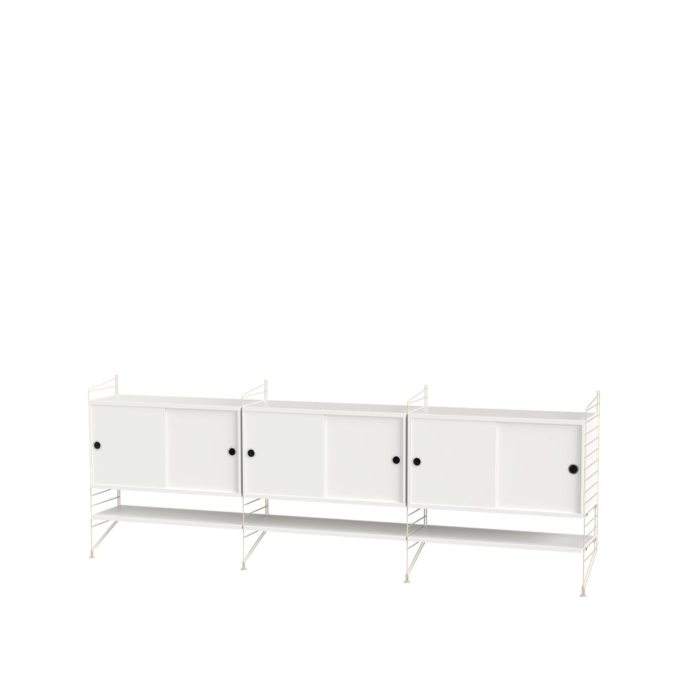 String woonkamer wit & beige - Combinatie F | Scandinavisch Interieur | Wit