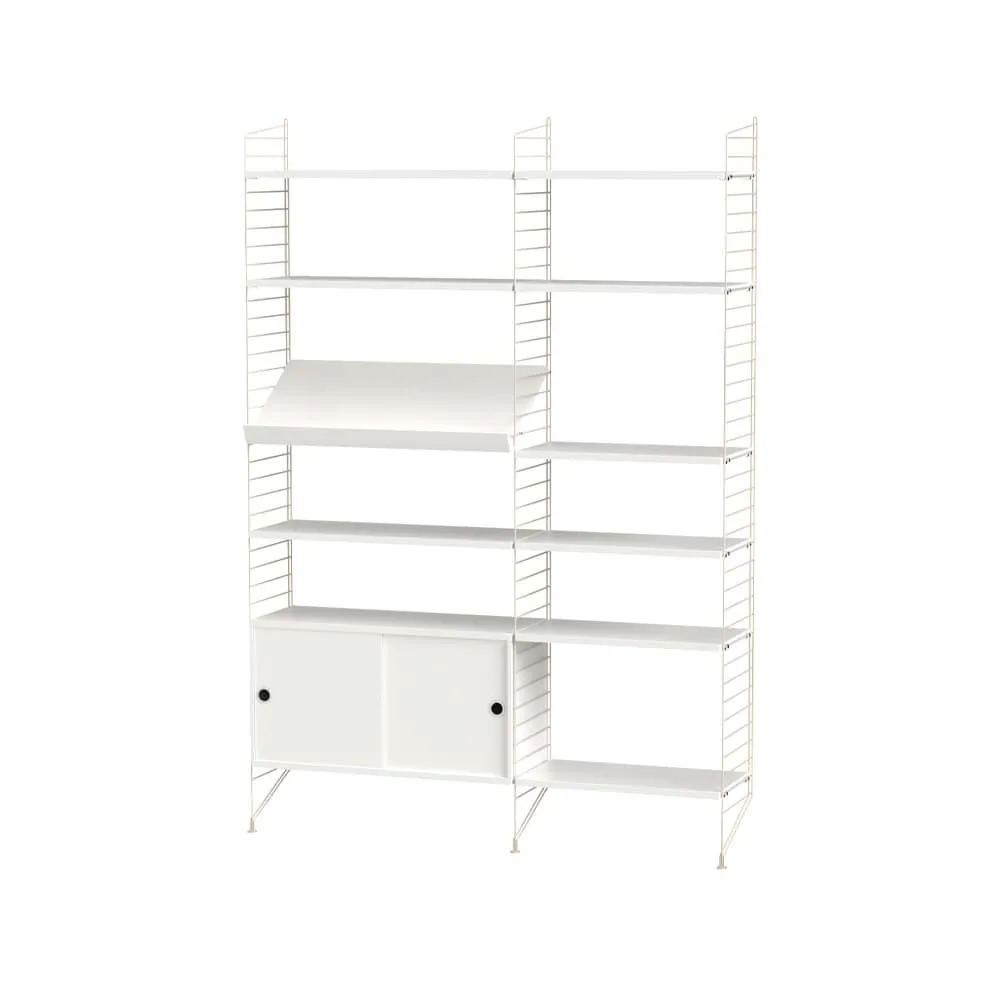String woonkamer wit & beige - Combinatie H String