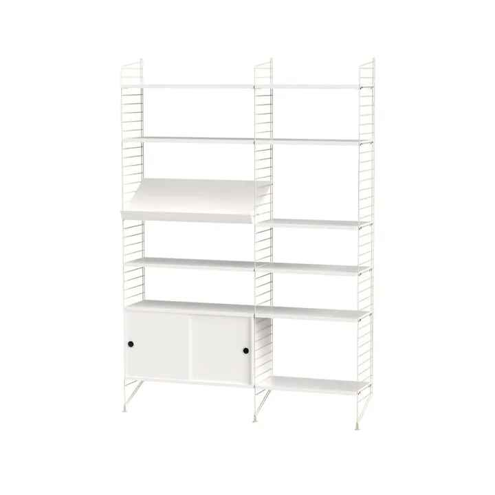 String woonkamer wit & beige - Combinatie H - String