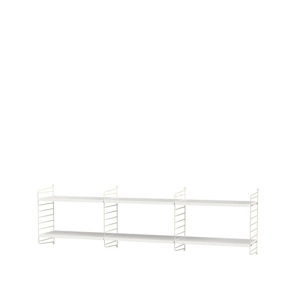 String woonkamer wit & beige - Combinatie O,  String