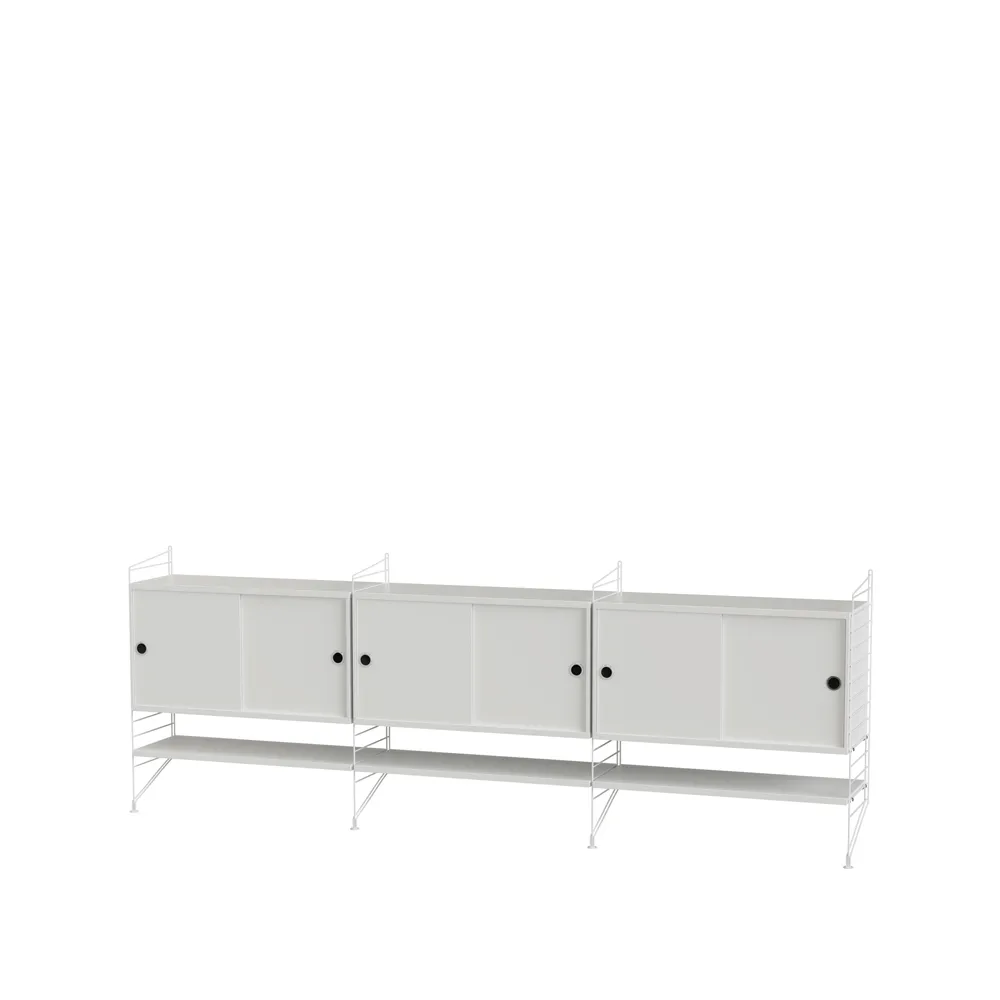 String woonkamer wit - Combinatie F,  String