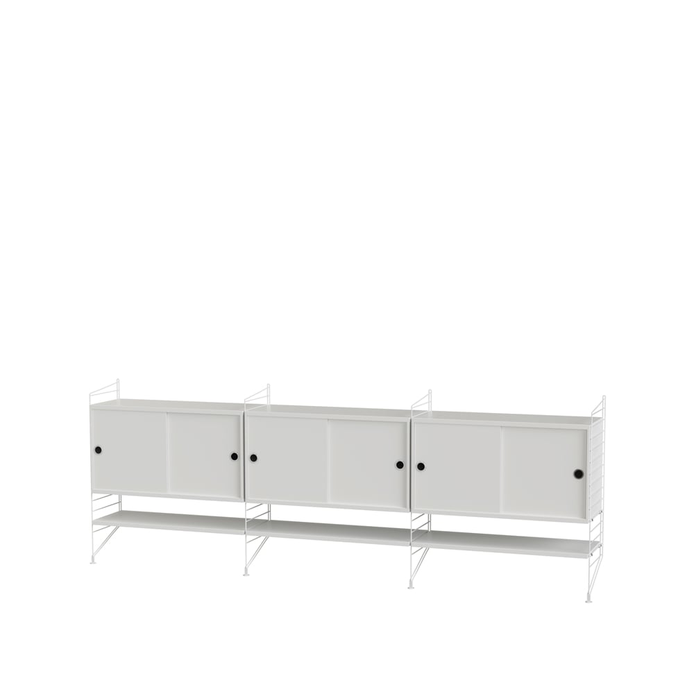String woonkamer wit - Combinatie F | Scandinavisch Interieur | Wit