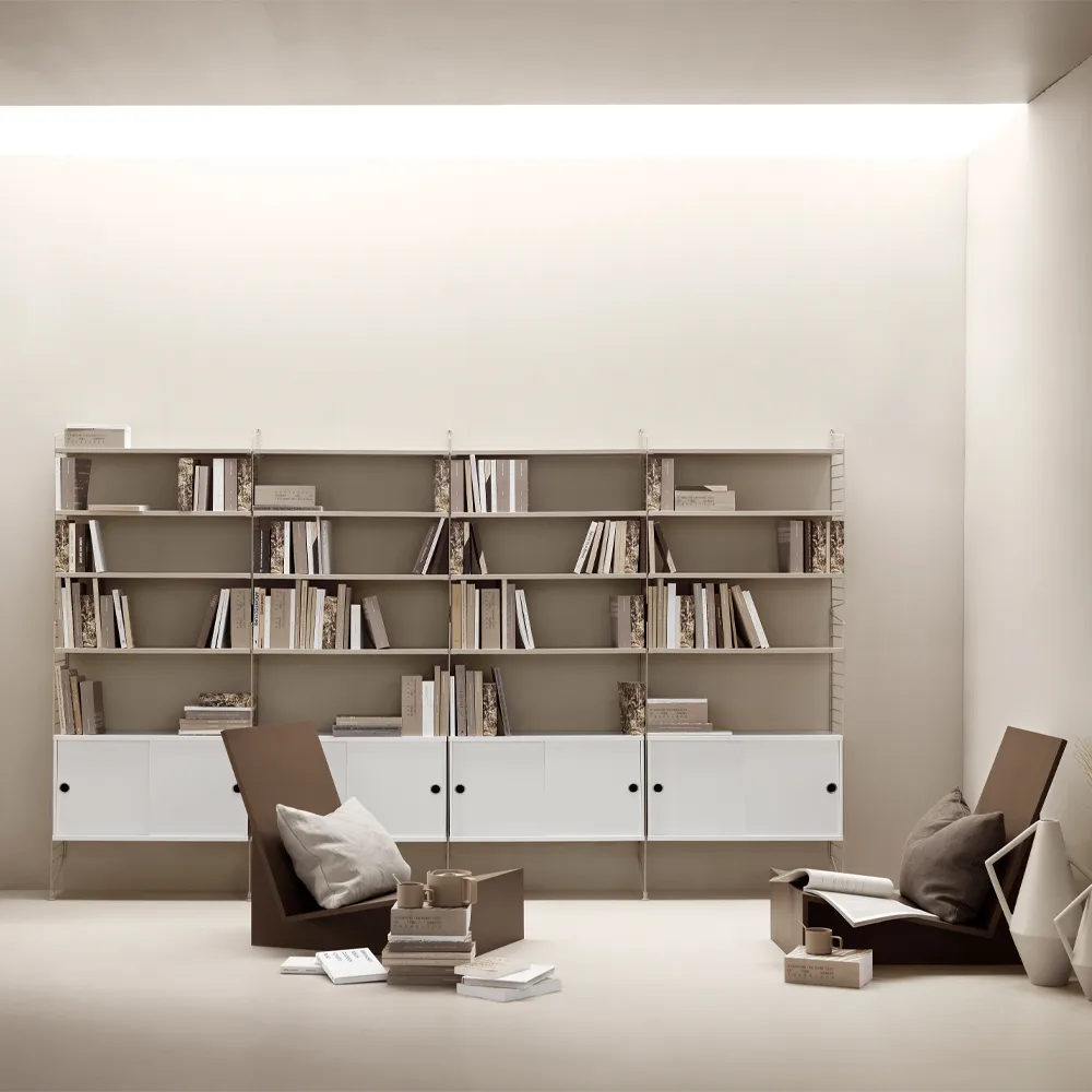 String woonkamer wit - Combinatie I,  String