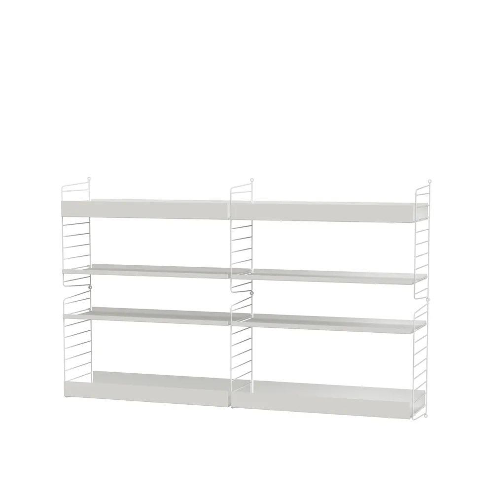 String woonkamer wit - Combinatie L | Scandinavisch Interieur | Wit