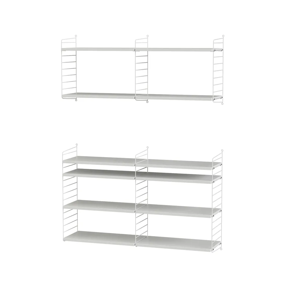 String woonkamer wit - Combinatie N | Scandinavisch Interieur | Wit