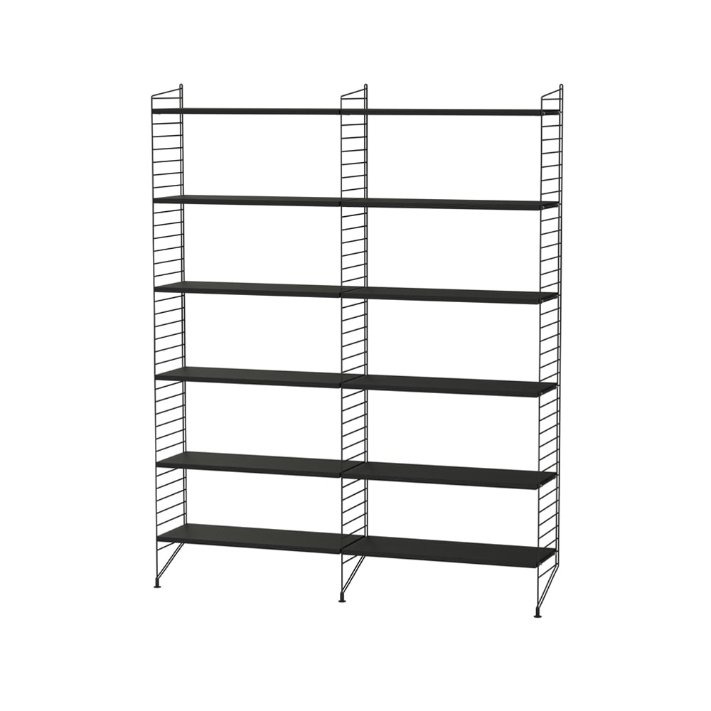 String woonkamer zwart - Combinatie A | Scandinavisch Interieur | Zwart