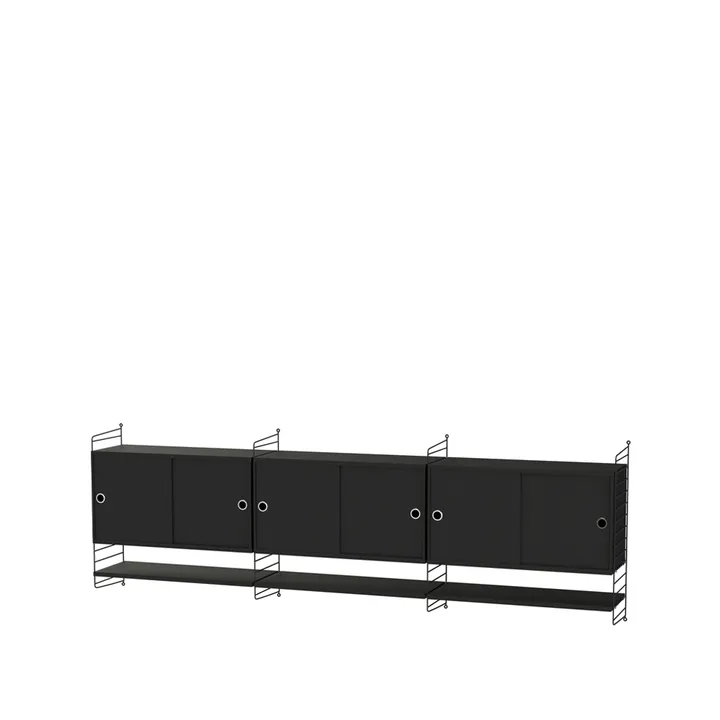 String woonkamer zwart - Combinatie E - String