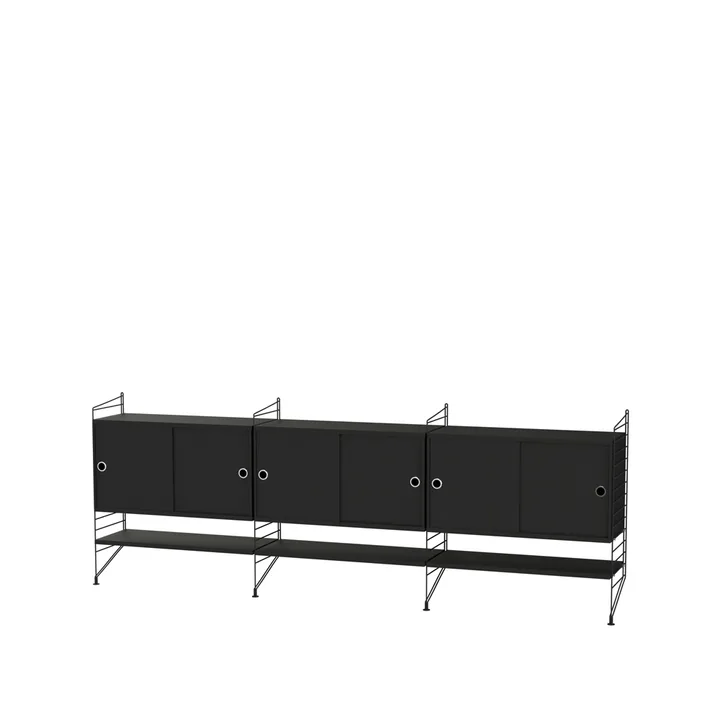 String woonkamer zwart - Combinatie F - String