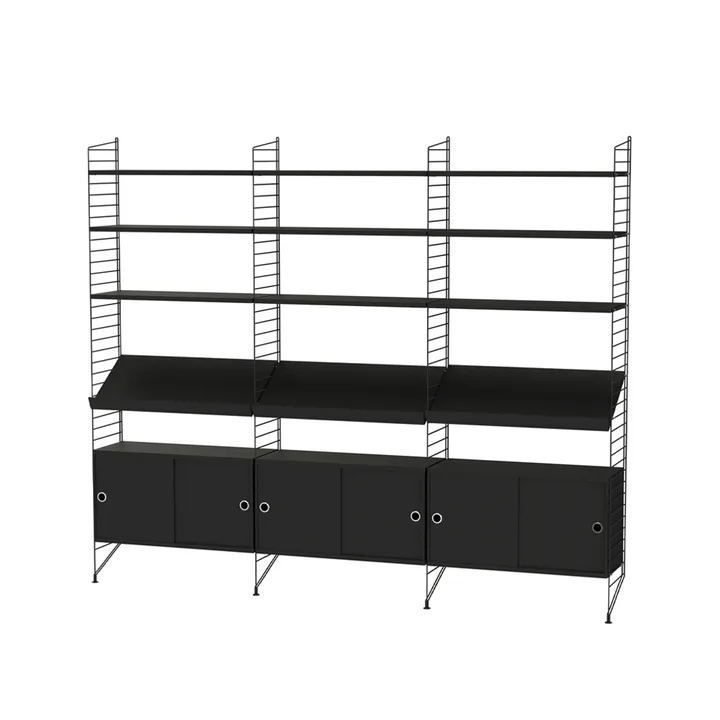 String woonkamer zwart - Combinatie G - String