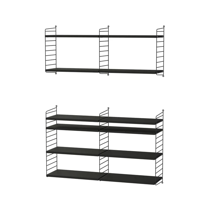 String woonkamer zwart - Combinatie N - String