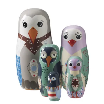 Bird Family - 5-pack - Superliving
