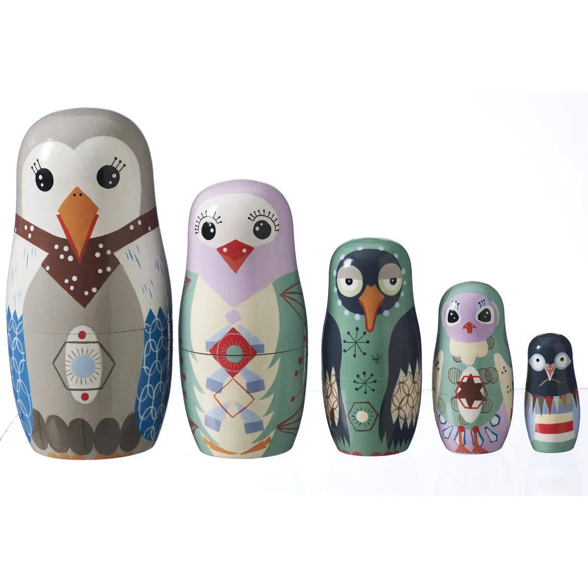Bird Family, 5-pack Superliving