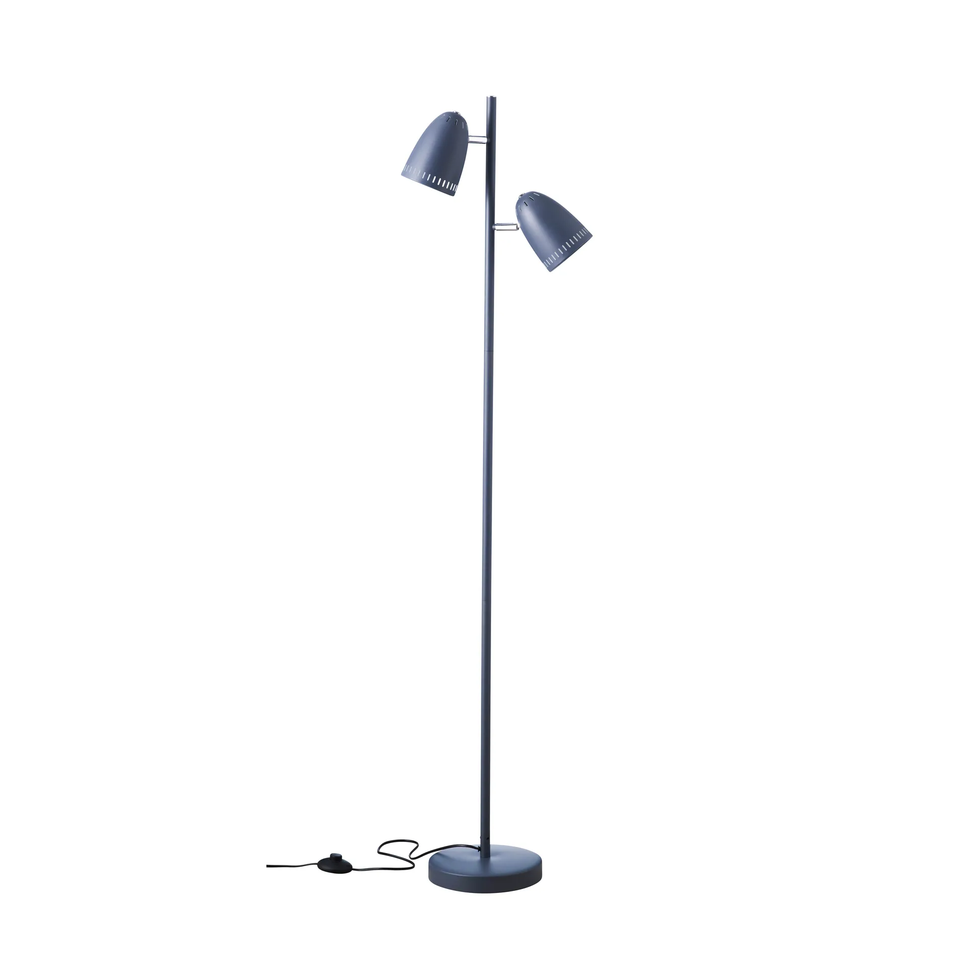 Dynamo Twin vloerlamp, Almost Black Superliving