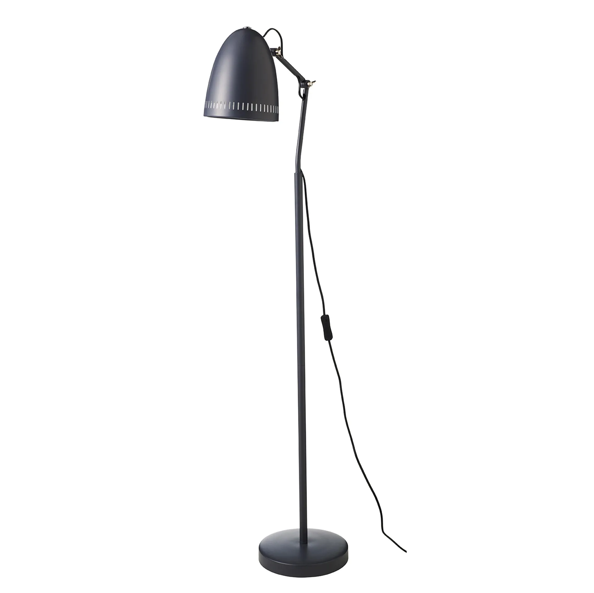 Dynamo vloerlamp, mat almost black (grijs) Superliving