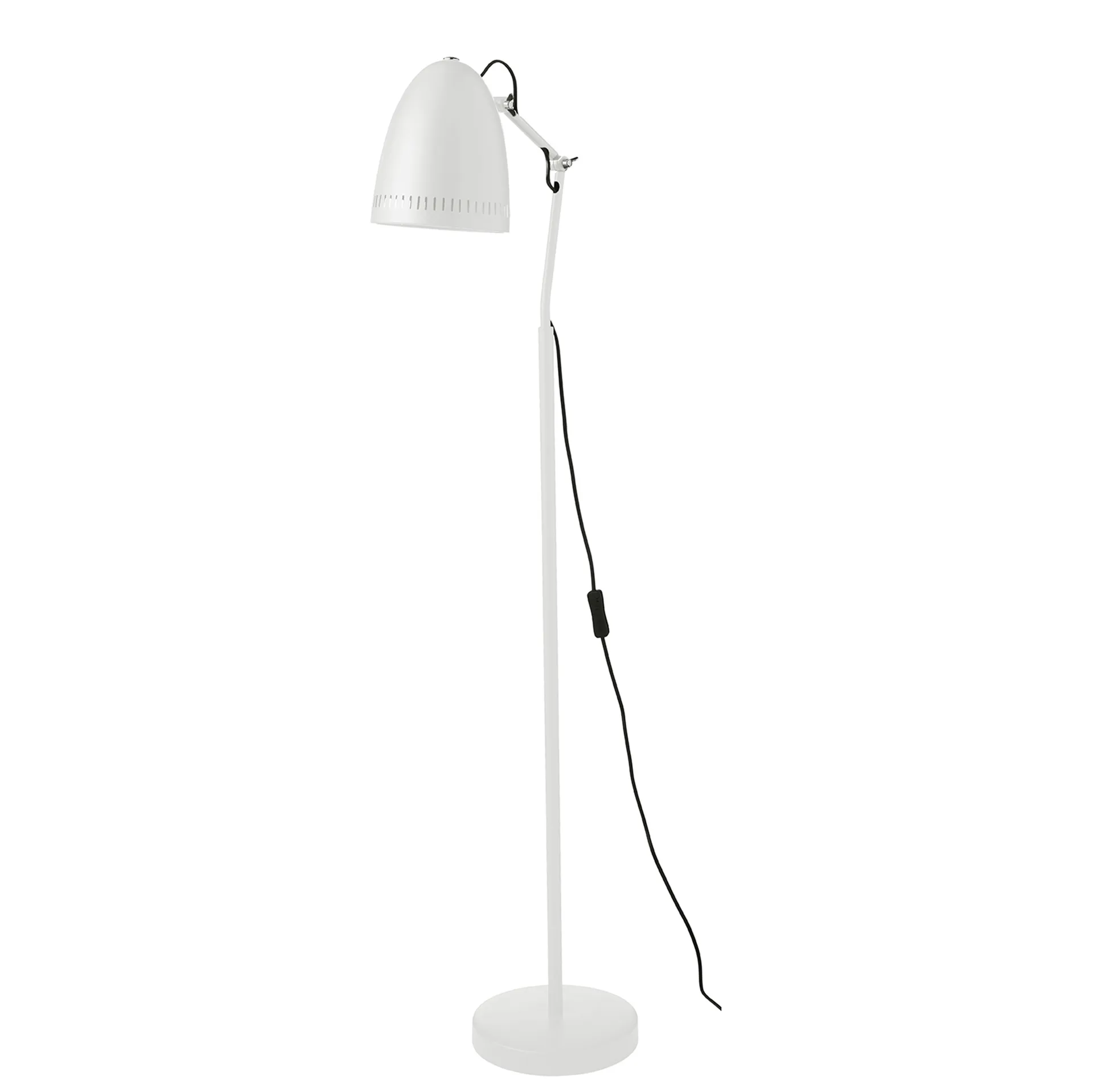 Dynamo vloerlamp, mat whisper white (wit) Superliving