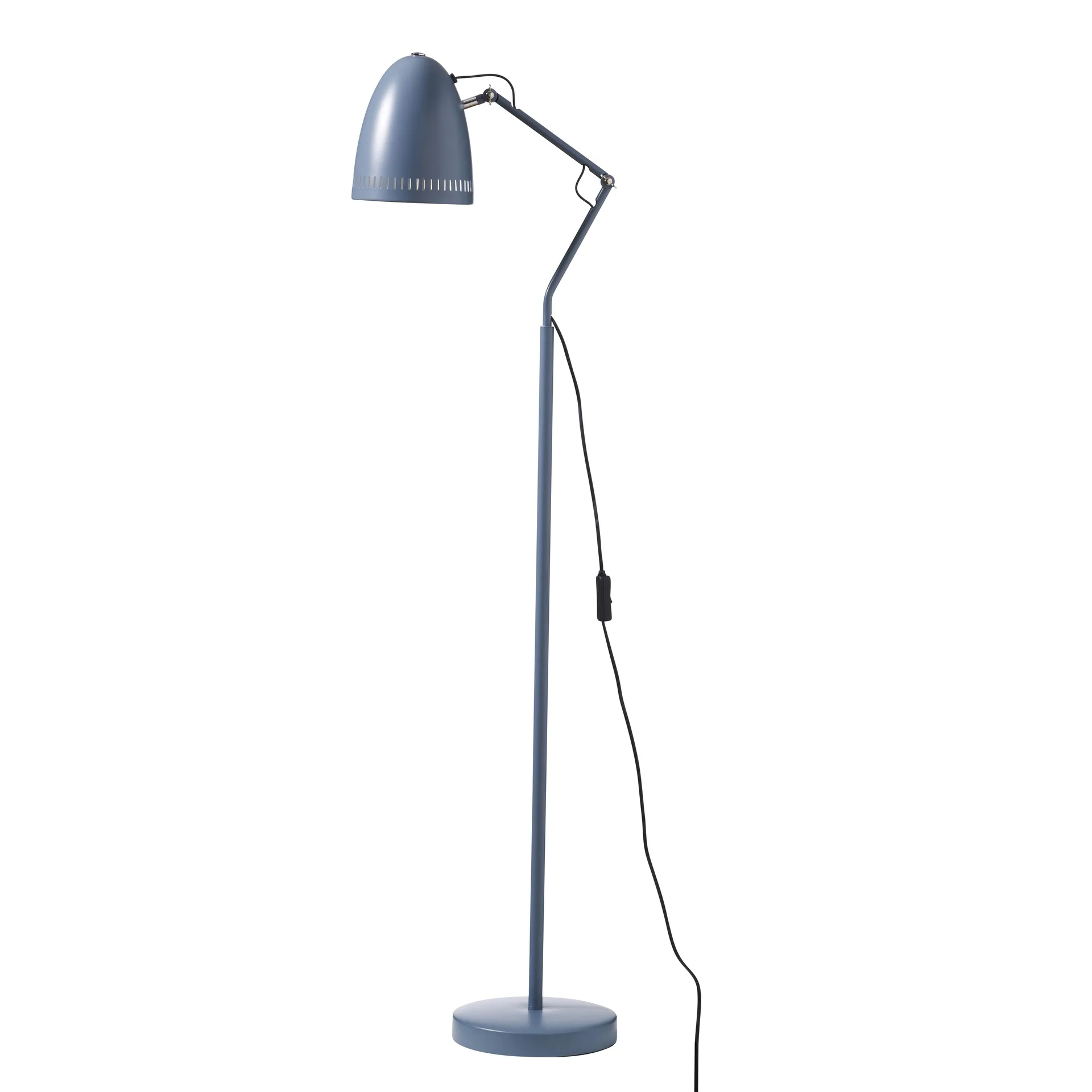 Dynamo vloerlamp, matt smoke blue (blauw) Superliving