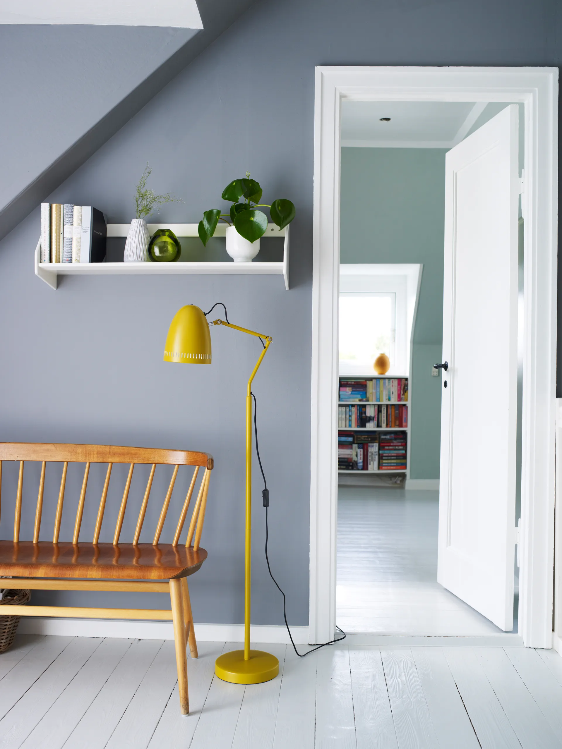 Dynamo vloerlamp, Mustard Superliving