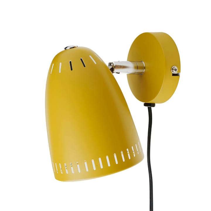 Dynamo wandlamp - korte arm - Mat mustard - Superliving