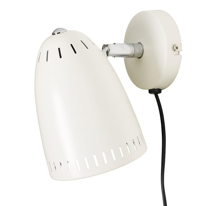 Dynamo wandlamp - korte arm - matt whisper white (wit) - Superliving