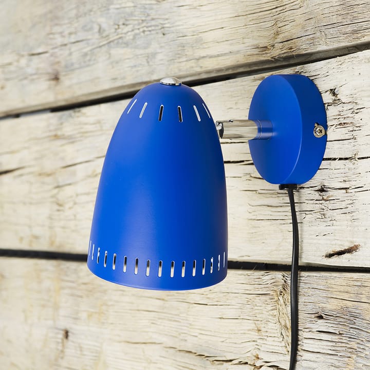 Dynamo wandlamp - korte arm, Reflex blue Superliving
