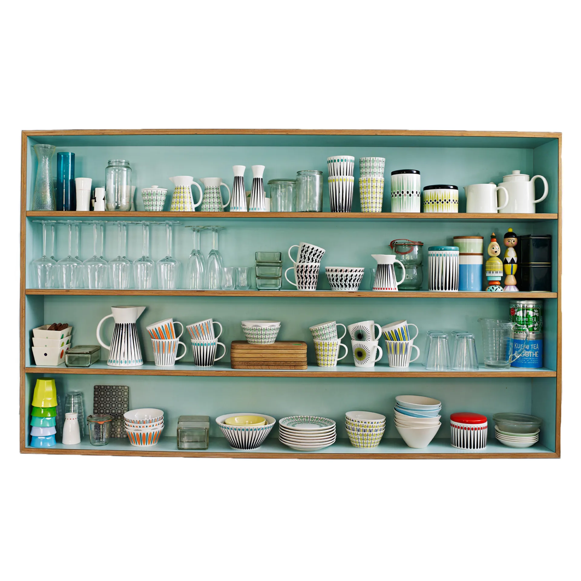 Olivia melkkan, wit-mint Superliving