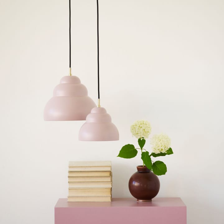 Small bubble hanglamp, matt rose (roze) Superliving