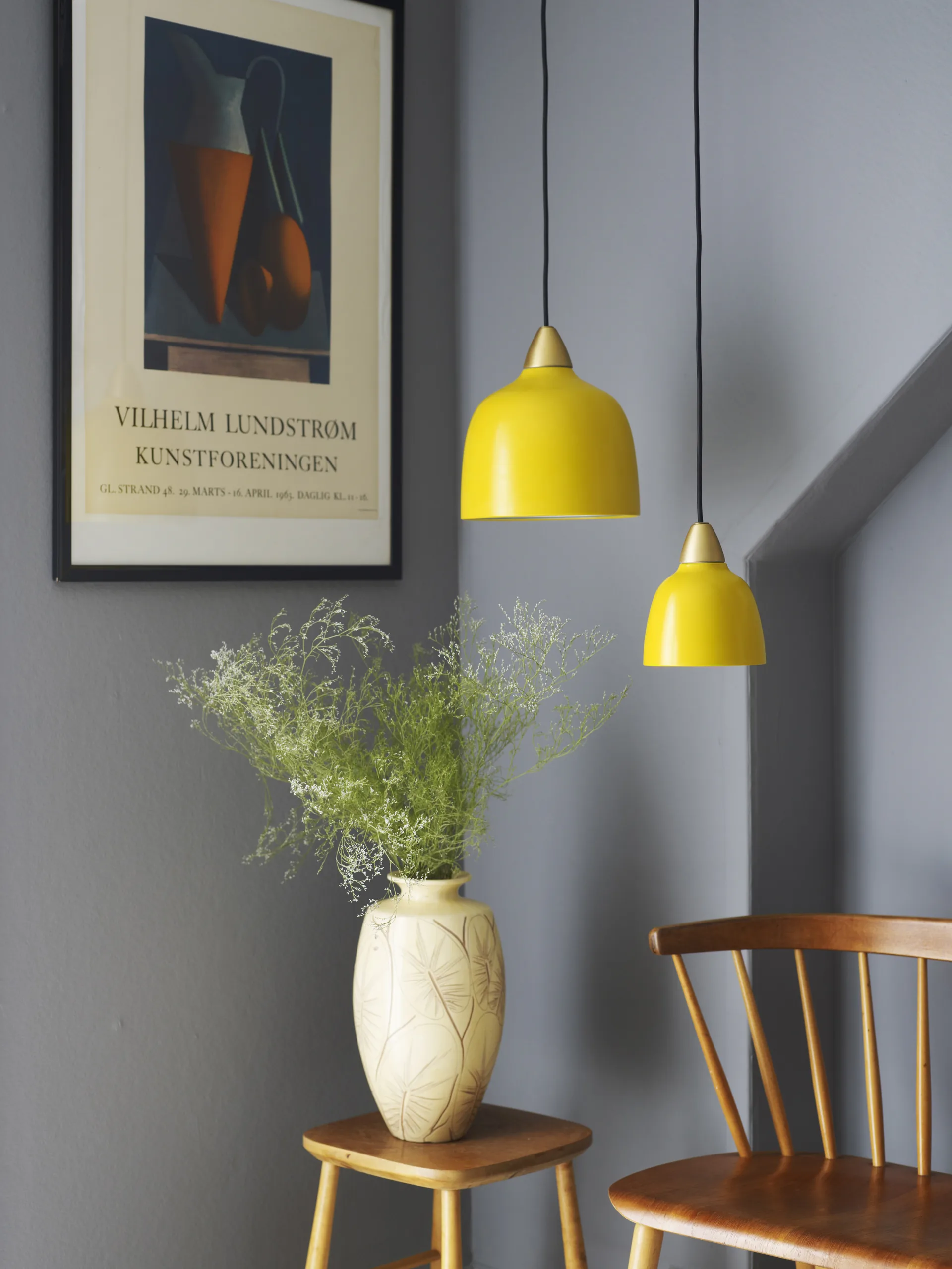 Urban hanglamp, Amber (geel) Superliving