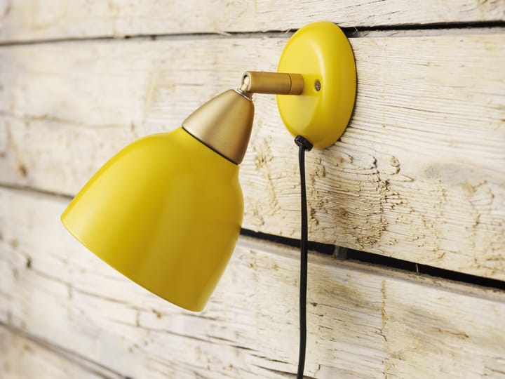 Urban muurlamp korte arm, Amber (geel) Superliving