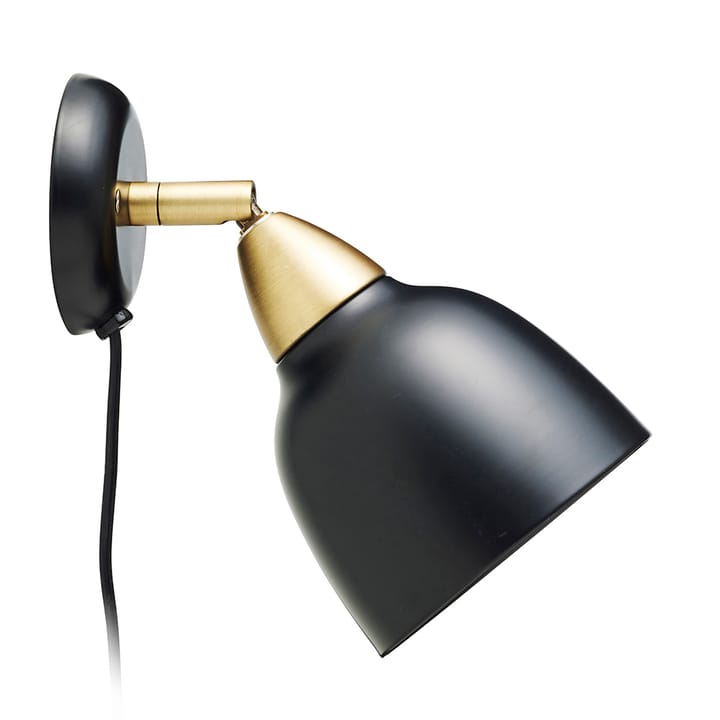 Urban muurlamp korte arm - Matt real black (zwart) - Superliving