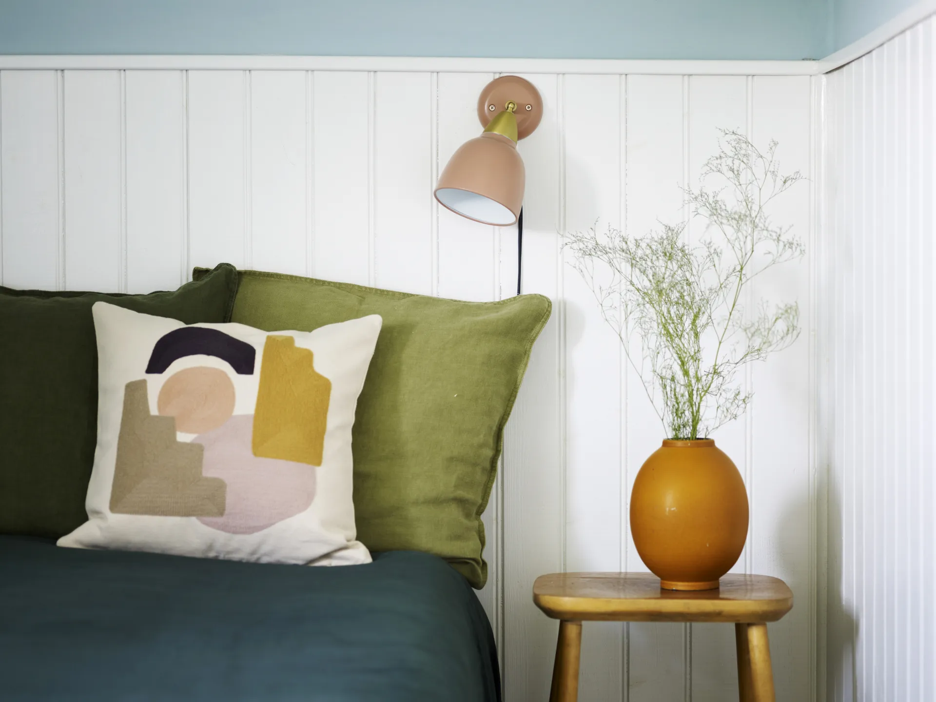 Urban muurlamp korte arm, Rouge Superliving