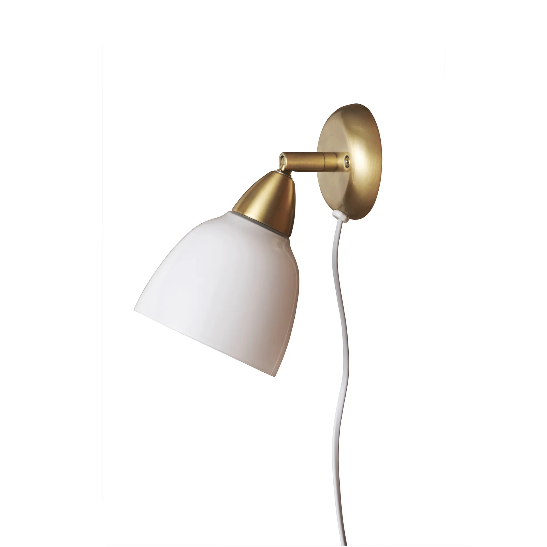 Urban short wandlamp, Brushed Brass Superliving